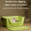 Opening Cats Litters Box PP Materials Easy-Zhixin yellow large 2