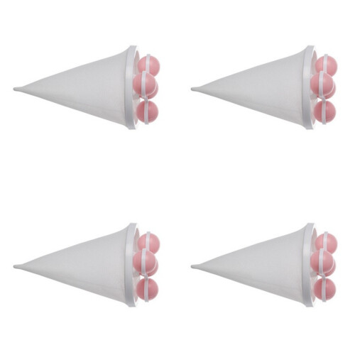 Attrape-cheveux anti-peluches, 4 pièces, pour le linge,-Rose