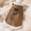 Thickened Brown Cats Vest For Winter Warmth Thick Polyester- S 5