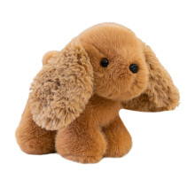 Portable Realistics Dog Plush Animal Light weight Ideal-B DA