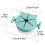 Spill Proof Stainless Steel Snacks Bowl Cup with-light blue 4