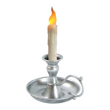Classical Metal Taper Candle Holders with Antique-gold silver