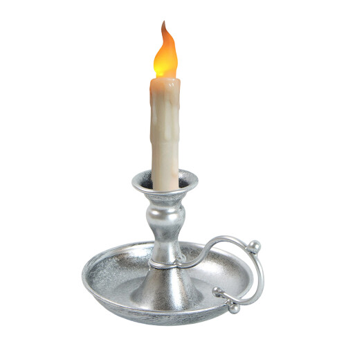 Classical Metal Taper Candle Holders with Antique-gold silver