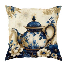 Wunderschöner Blumen-Moon-Designs-Druck, weicher, kurzer-4