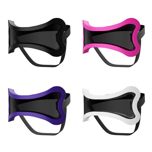 Lunettes de soleil réglables pour animaux de compagnie,-Blanc 1
