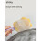 Brosse de massage et de démêlage double face pour- orange1 bleu 3
