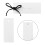 50Pcs Table Place Card Empty Seating Cards Includes Velvety 4