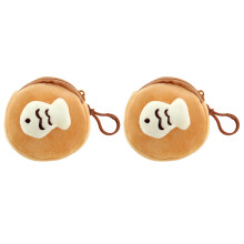 Organisateur miniature en peluche pour organiser de-Poisson rond