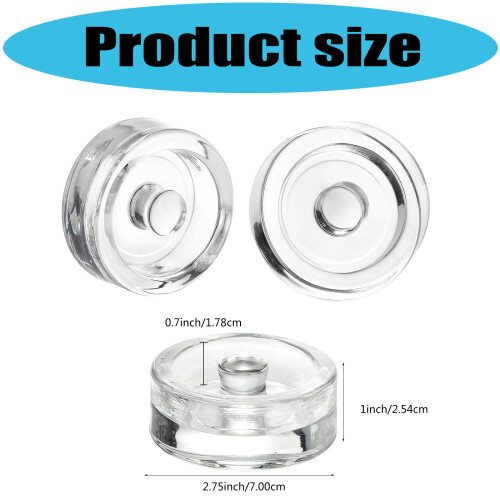 Wide Mouth Mason Jar Fermentation Weight Glass Materials 2