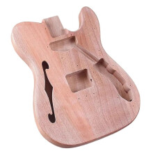 Professional guitar body double F hole E guitar body DIY modification accessory