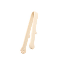Pinces à nourriture décoratives en Silicone, pattes-Blanc crème