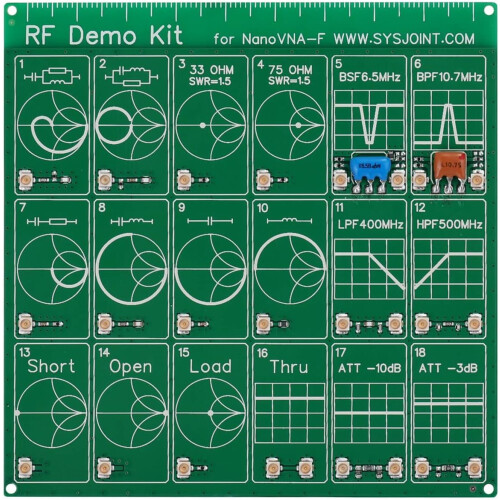 RF Demo Kit for RF Tester Board HAM Filter Attenuator 2