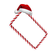 Pack of 50 Christmas Themed Place Cards for Holiday Seating and
