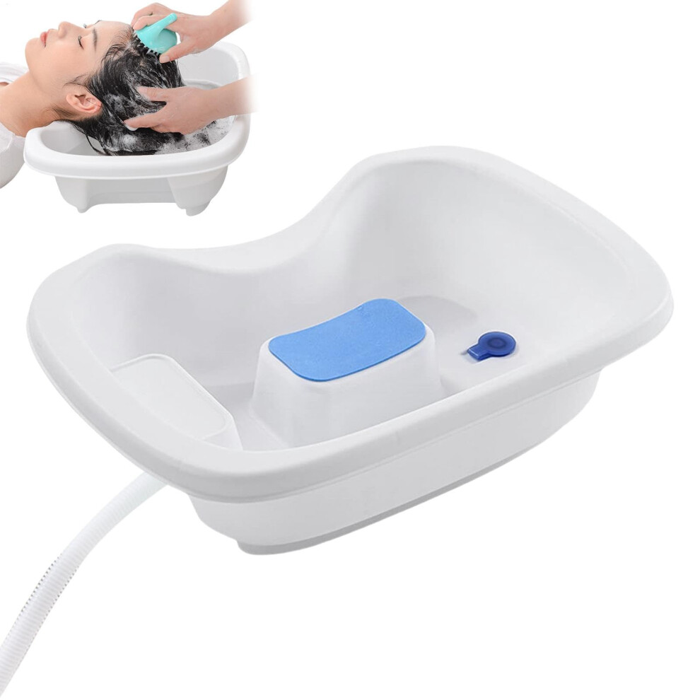 Hair washing basin, comfortable ergonomic portable hair washing station, shampoo bowl for children, disabled individuals.