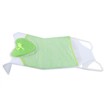 Baby Bath Support Net, Durable Sponge And Iron Frame For Portable Baby Shower Seat, Elevating The Bathing Routine With Comfort And Safety