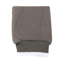 Microdermabrasion Body Scrubber, Moroccan Kessa Exfoliating Gloves for Shower, Silky Smooth Skin Regeneration Mitt, Contrast Color Threaded Edge for
