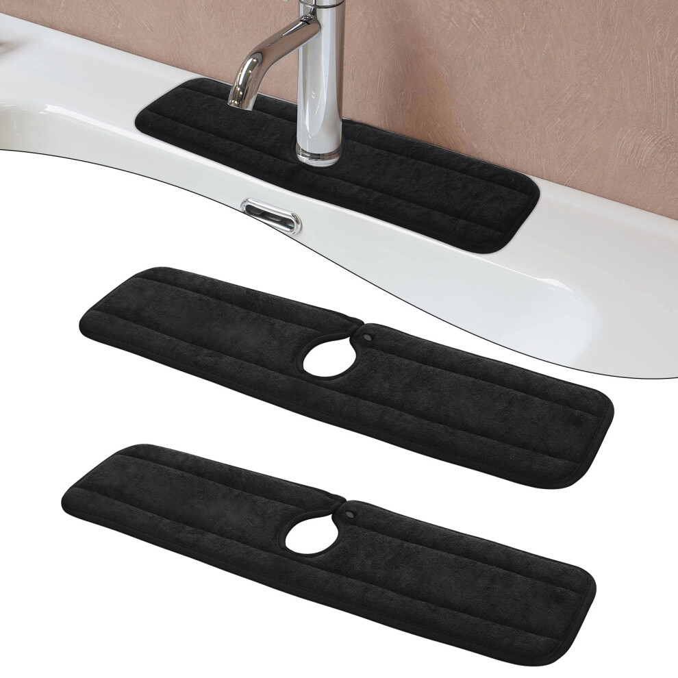 Versatile Sink Protector For Kitchen Faucet, Absorbent Kitchen Faucet Mats, Reliable Material Ensuring Durability And Versatility For Any Sink Area (2 9453559683766