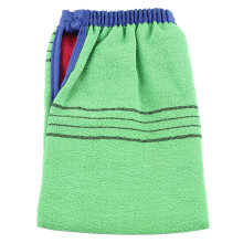 Guantes exfoliantes coreanos de primera calidad, exfoliante corporal de doble cara para una eliminación eficaz de la piel muerta, el diseño de
