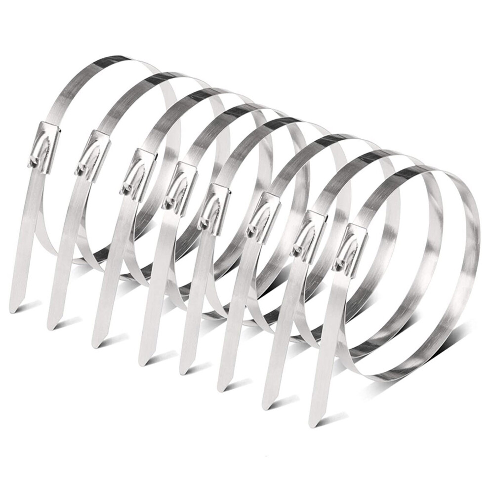 Industrial Grade Hose Clamp, Adjustable Stainless Steel Hose Clamps For Automotive Industrial Applications, Rust-Resistant Hose Pipe Clamp Securing Du 9453559683315