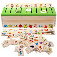 Wooden Activity Cube, Travel Toy For On-The-Go Fun, Encourages Baby Developmental Skills Through Interactive Play, Non-Toxic Paint, Easy Storage And