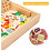 Ξύλινα παιχνίδια Montessori για πνευματικές μαθηματικές πράξεις, εκπαιδευτικά δώρα 3