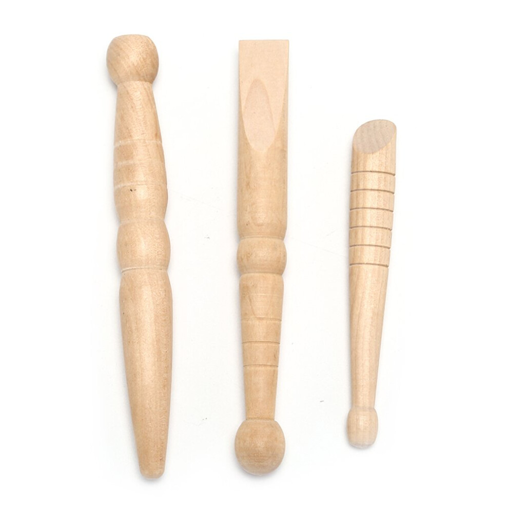 Relaxation At Your Fingertips: Unwind With Smooth Wood Rods, Durable Acupressure Sticks For Anytime, Anywhere Massage, Promote Healthy Circulation