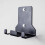 Wall Mounted Barbell Storage Rack, Double Vertical Barbell Holder, Hanging Barbell Rack, Easy Install 5