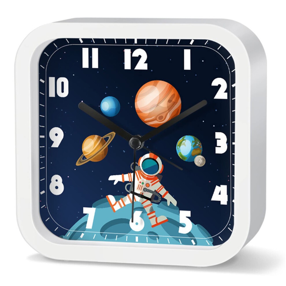 Cartoon Space Astronaut Alarm Clock for Children (NZA177)