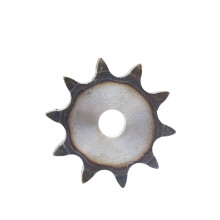 Gear Teeth Spiral Bevel Gear 08B, 11 Teeth, 12.7mm Pitch, Carbon Steel Industrial Flat Sprocket Wheel, 1 Piece
