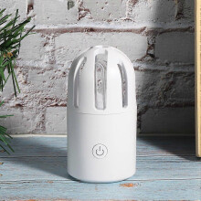 (As show, One size) Portable USB Ultraviolet Cleaning Lamp UVC Light Odor Removal Air Purifier for Home Car Us