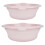 Quick-Drain Collapsible Basins, Space Saving Stackable For Kitchen And Bathroom, Microwave Safe, Portable Travel Bathroom Accessories (2PCS) 6