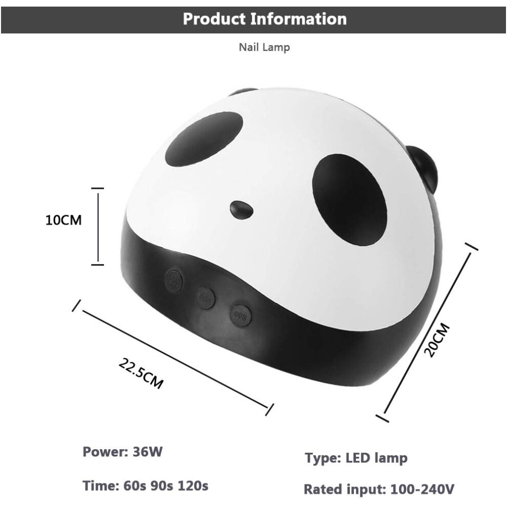 Smart Sensor Nail Dryer, 3 Timer Settings For Fast Curing Of All Gel Polishes, Environmental Harmless, Automatic Operation, And Eye Safety For