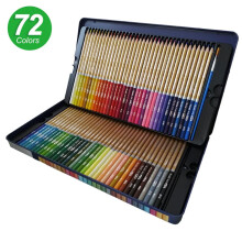 Paleta da Imaginação: Lápis de Cor Multicoloridos, 72 Cores Individuais, Mina Macia, Pré-apontados, Mina Grossa de 3,3 mm, Estojo Incluso.
