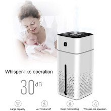 Mini humidificateur portable avec alimentation USB, rechargeable et intelligent, idéal pour la voiture, la maison et le bureau. Arrêt automatique