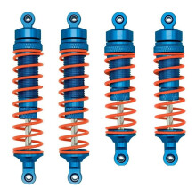 4 pieces of metal shock absorbers for front and rear, upgrade parts for Slash Stampede Hoss VXL 1/10 RC car, 2