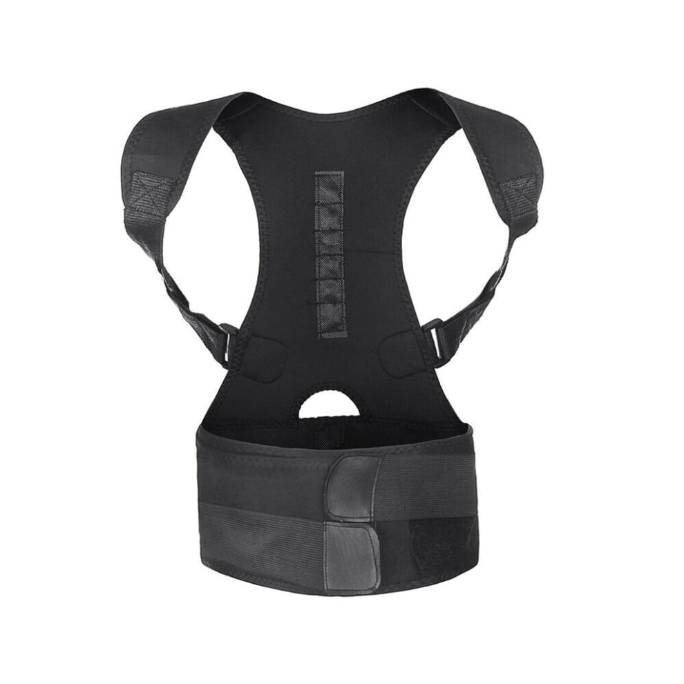 Fashionable Posture Corrector for Men & Women, Invisible Spinal Support with Magnetic Therapy, Breathable and Adjustable, Relieves Back Pain for