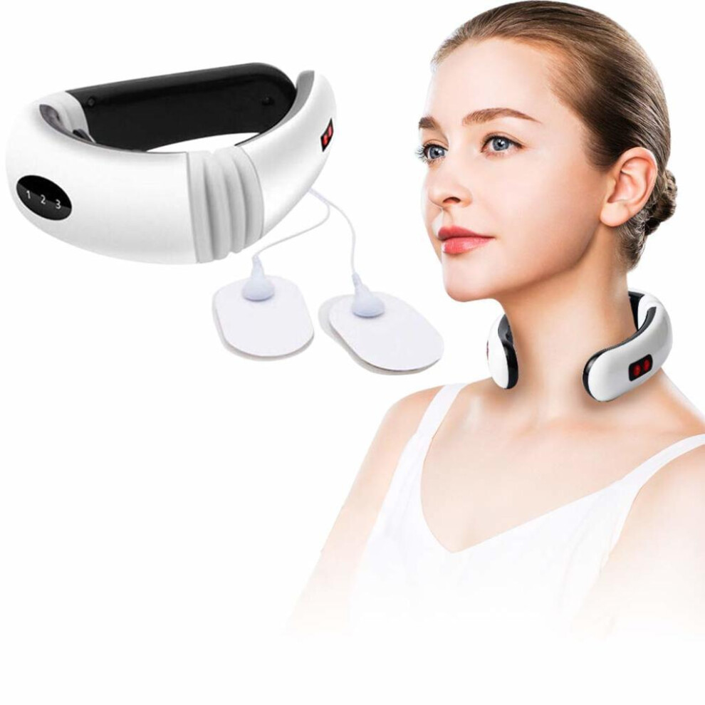 Innovative Massage Device with Deep Tissue Massage and Heating Therapy, Quiet & Lightweight Design for Convenient Use Anywhere, Portable & Durable