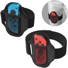 Prodyšný materiál RingFitAdventure: 2 kusy nastavitelných elastických popruhů na nohy pro Nintendo Switch, které zajišťují pohodlnou