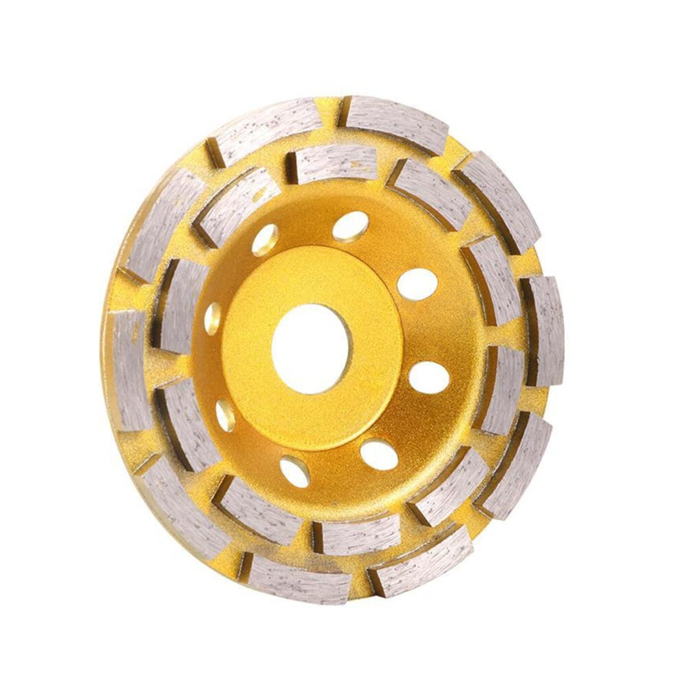 Diamond Grinding Disc 125Mm Diamond Segment Cup Cutting Wheel For Concrete Marble Granite Angle Grinder Compatible 9365049943994