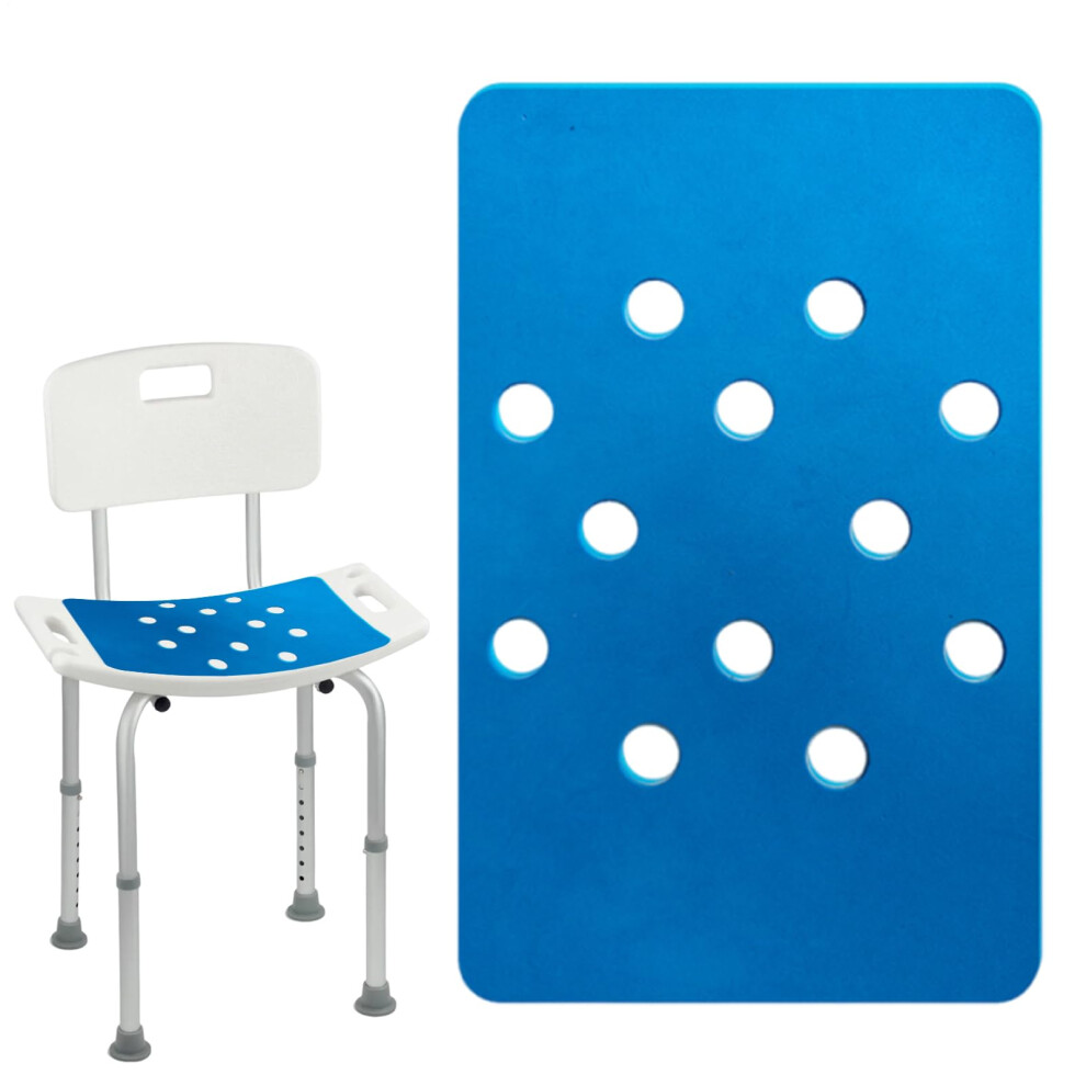 Shower Chair Pad  NonSlip Waterproof Bath Seat Cushion, Senior Safety Accessory, Elderly Hygiene Aid