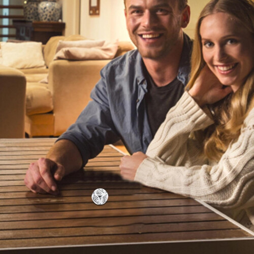 Stainless steel decision dice, creative dice  Date Night Dice Game Couples JC264 1