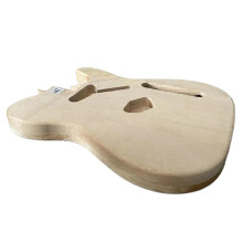 Professional guitar body, linden TL standard, with pickups and tremolo.