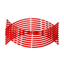 Motorcycle Sticker Wheel Reflective Tape For MT125 MT01 VMAX WR250R X Red