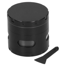 Handliche Gewürzmühle mit ergonomischem Griff, tragbarer Kräutermahler aus hochwertiger Zinklegierung – ideal für ambitionierte Hobbyköche