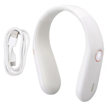 Wearable Cooling Device, Portable Neck Fan, Multifunctional, Ergonomic Design For Neck, Knees, Hands Warming, Hands-Free Personal Fan, Rechargeable We