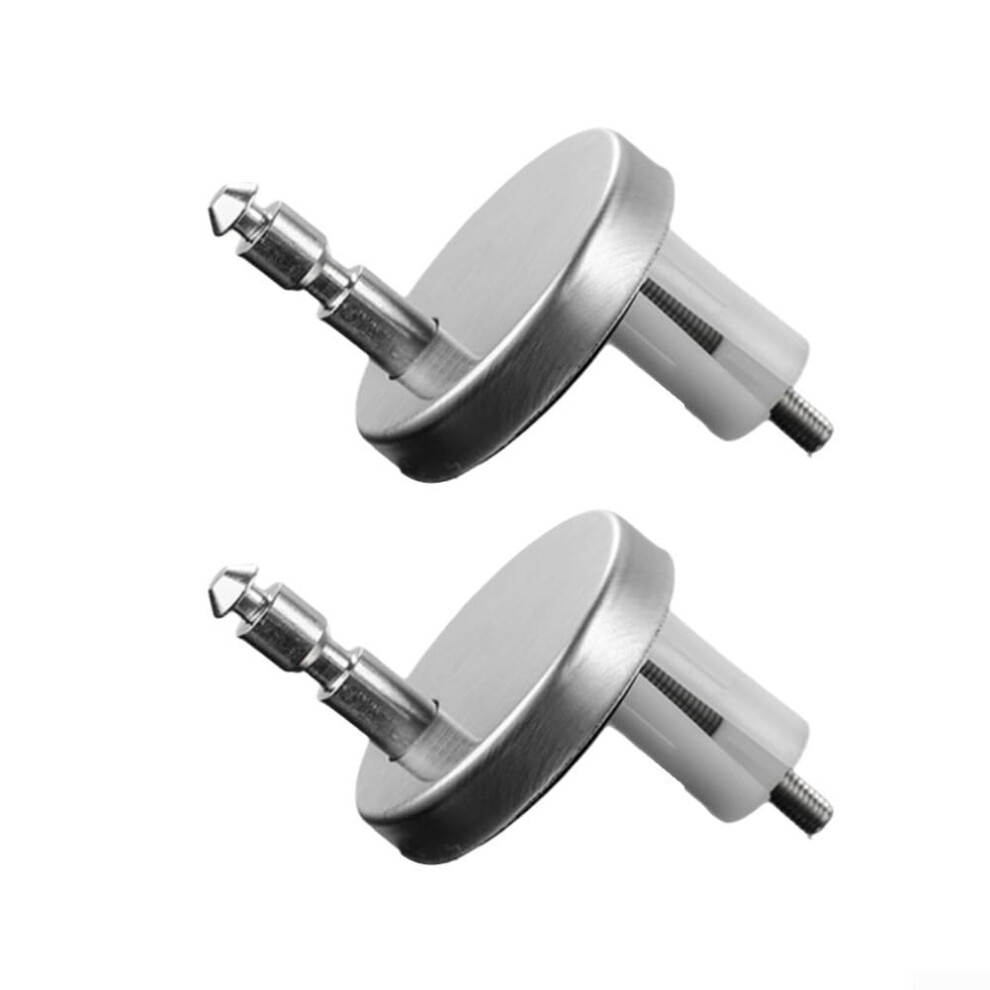 Replacement Toilet Lid Screw Clips Stainless Steel Quick Release Buckles 60Mm 2 Pack 9365049945431