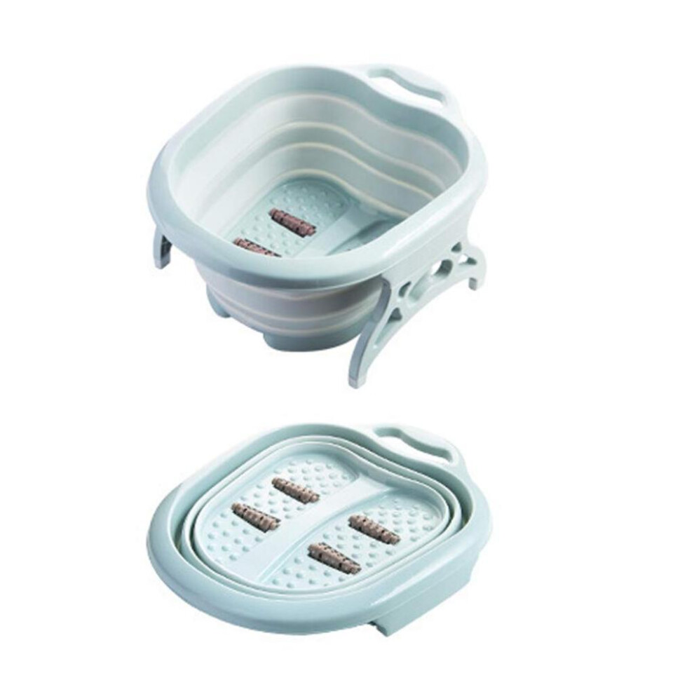 Pedicure Kit Collapsible Foot Spa, Large Size Foot Soak Bath Tub for Stress Relief and Portable Relaxation
