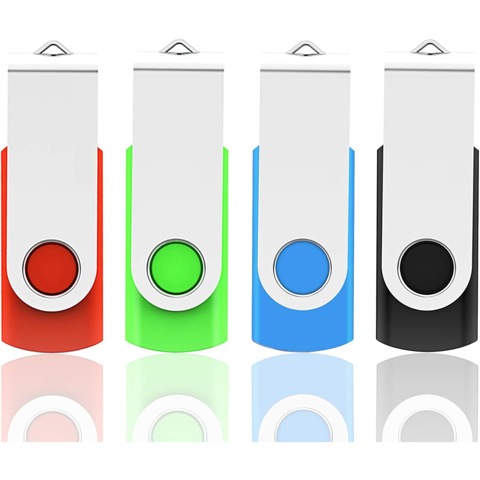 Portable Data Storage: 32Gb Usb Flash Drive, Compatible Devices For Windows, Linux, Mac Os - Sleek Design With Fast Data Transfer (4Pcs) 9340258548697