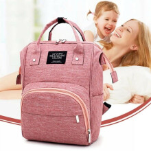 Baby Care Companion: Travel-Friendly Diaper Backpack with Easy Access Back Opening, Tear-Resistant Water-Resistant Fabric for On-The-Go Parents