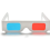Compact Foldable 3D Glasses, Universal Anaglyph Viewing, Affordable And Sustainable, Compatible With Multiple Platforms, Includes 10 Pairs 5